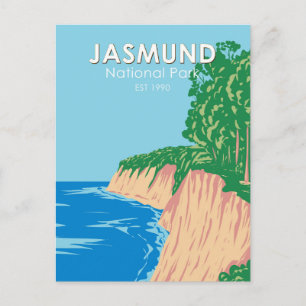 Carte Postale Falaise de craie du parc national de Jasmund Allem