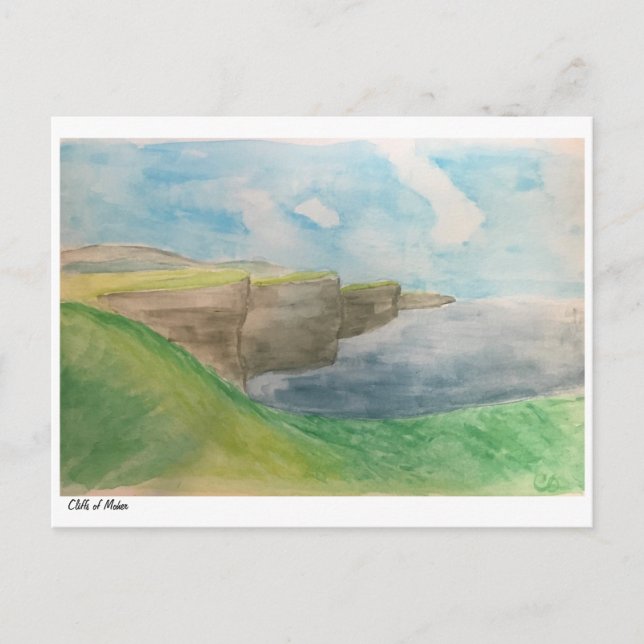 Carte Postale Falaises de Moher (Devant)