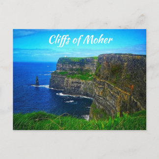Carte Postale Falaises de Moher, Irlande