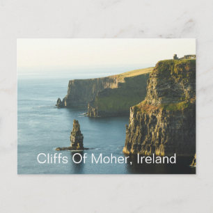 Carte Postale Falaises de Moher Merveille naturelle d'Irlande