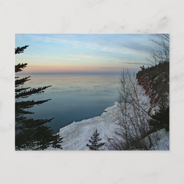 Carte Postale Falaises du lac Supérieur, péninsule supérieure du (Devant)