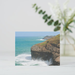 Carte Postale Falaises océaniques à Kilauea Kauai