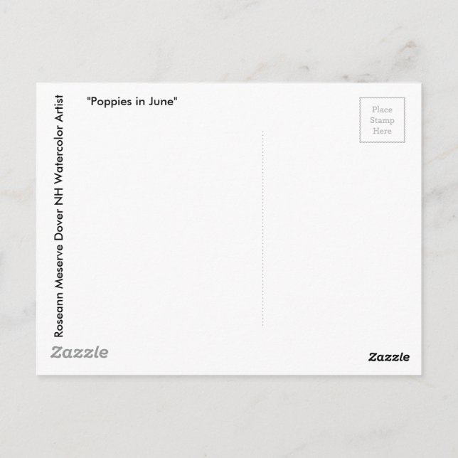 Carte Postale Fall quitte le long de la côte en Nouvelle-Anglete (Dos)