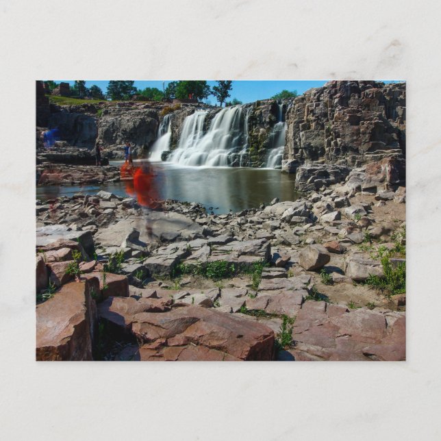 Carte Postale Falls Park, Sioux Falls, Dakota du Sud (Devant)