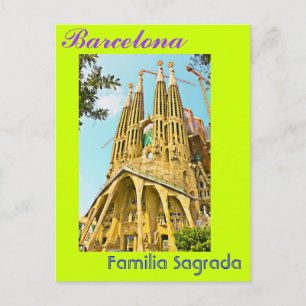 Carte Postale Familia Sagrada