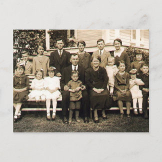 Carte Postale Famille Beaumont