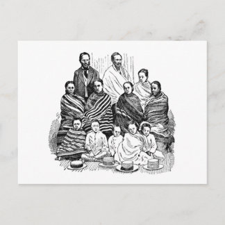 Carte Postale Famille de Hova