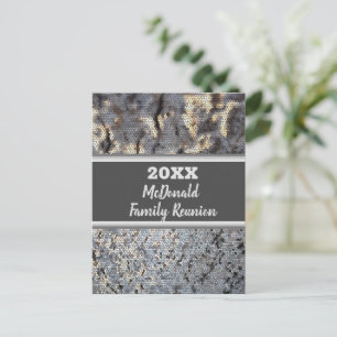 Carte Postale Famille Réunion Mosaïque Petits carreaux Faire-par