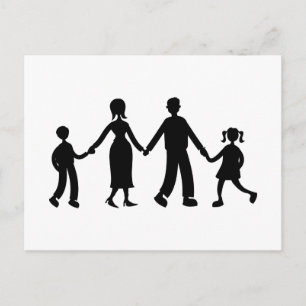 Carte Postale Famille United