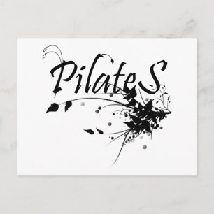 Carte Postale Fan de la méthode Pilates ! Art Pilates