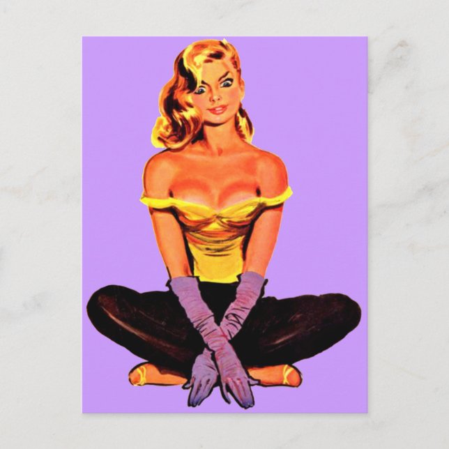 Carte Postale Fan Girl (Devant)