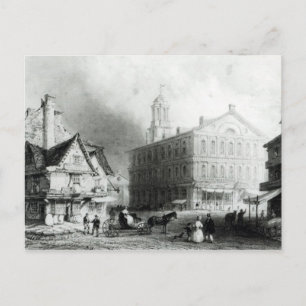Carte Postale Faneuiel Hall, Boston