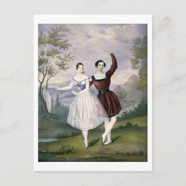 Carte Postale Fanny Cerrito Guerra (Devant)