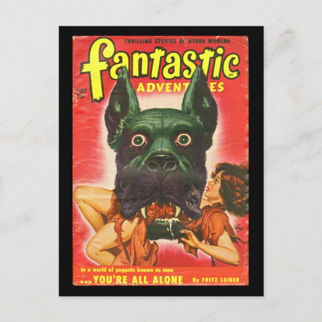 Carte Postale Fantastic Adventures v12 n07 (1950-07.Ziff-Davis)_ (Devant)