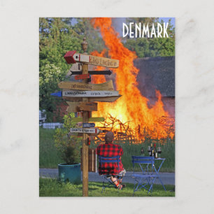 Carte postale fantastique du Danemark !