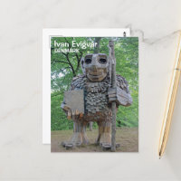Carte postale fantastique du troll danois Ivan !