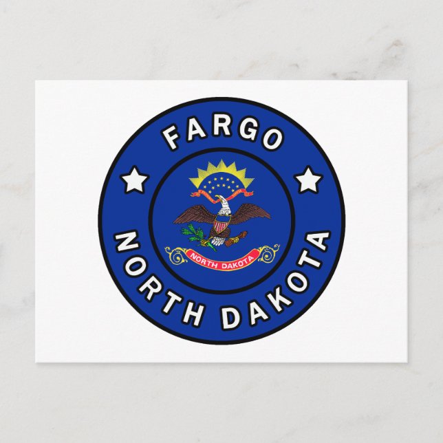 Carte Postale Fargo Dakota du Nord (Devant)