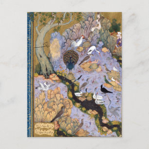 Carte Postale Farid al-Din 'Attar The Concourse of Birds