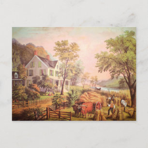 Carte postale Farmer's Home Harvest