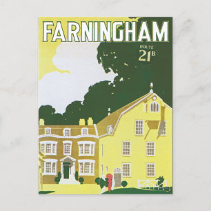 Carte Postale Farningham