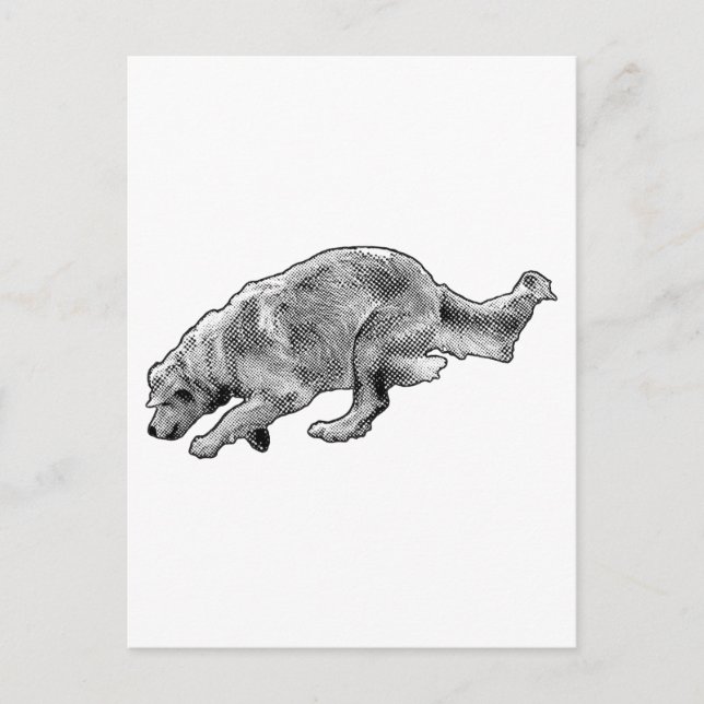Carte Postale Fast Hello in Fine Dots (Devant)