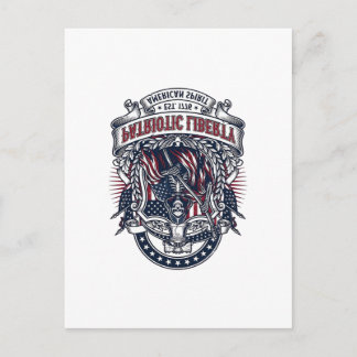 Carte Postale Faucheuse de la Liberté Patriotique Squelette de P