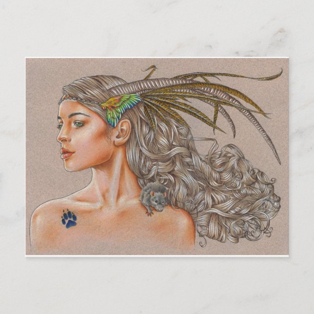 Carte postale "Faune" (Devant)