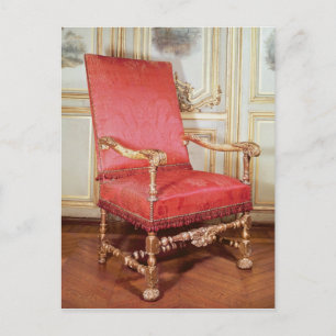 Carte Postale fauteuil Louis XIII