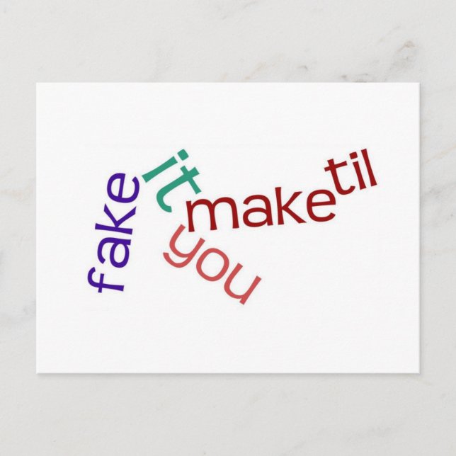 Carte postale Faux It (Devant)