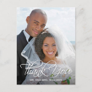 Carte Postale Favorite Wedding Photo Thank You