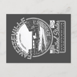 CARTE POSTALE FAYETTEVILLE ARKANSAS - VILLE DE FAYETTEVILLE