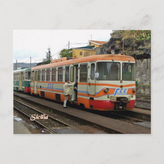 Carte Postale FCE Ferrovie Circum Etnea à Bronté