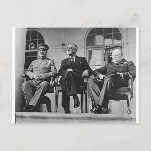 Carte Postale fdr_churchill_stalin_2