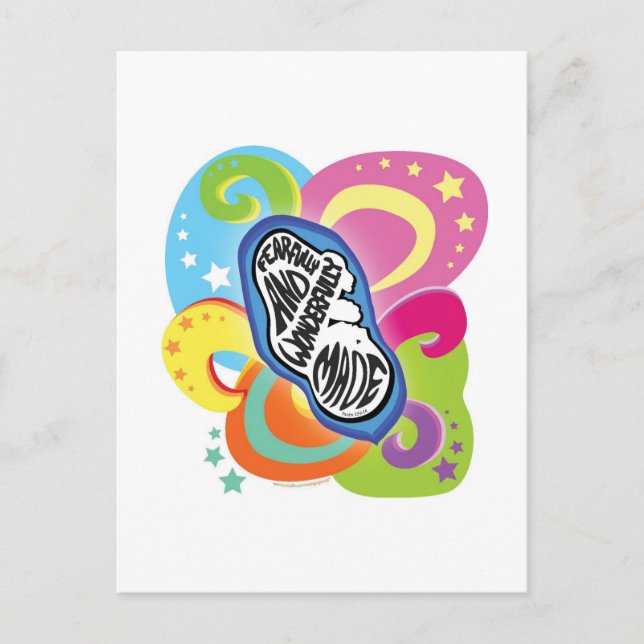 Carte Postale Fearful and Wonderly Fade! (Devant)