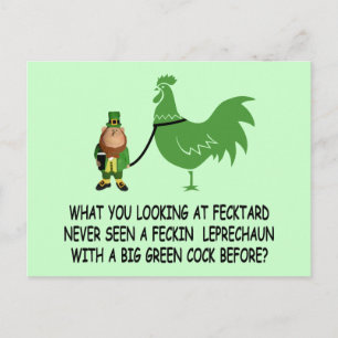 Carte Postale Feckin fectard irlandais