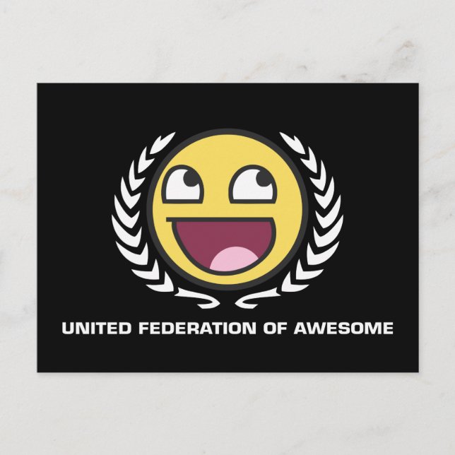 Carte Postale Fédération unie des nations (Devant)