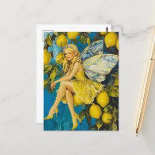 Carte Postale Fée citronnier