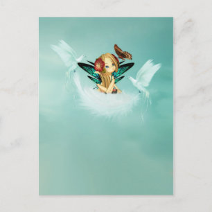 Carte Postale Fée Cute - Idéal Pour Les Collecteur