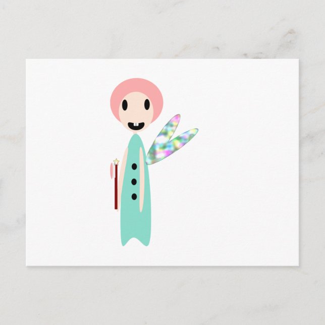 Carte Postale Fée de dents (Devant)