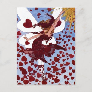 Carte Postale Fée des Coeurs