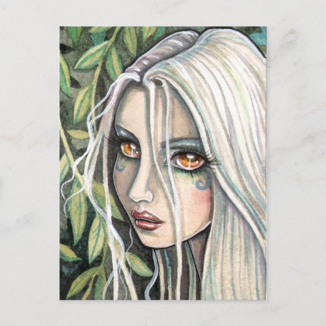 Carte Postale Fée Imp De Forêt Faune Par Molly Harrison (Devant)