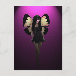 Carte postale Fée Papillon