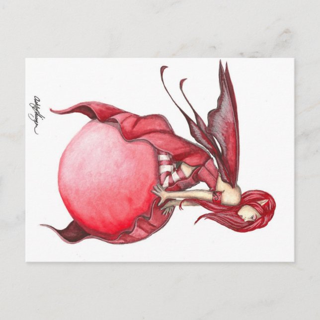 Carte postale Fée Scarlet Buble (Devant)