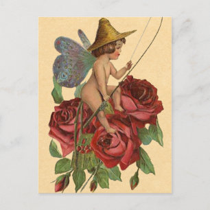 Carte postale Féerie vintage