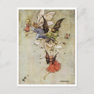 Carte Postale Fées du coucher de soleil de Florence Anderson