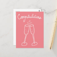 Félicitations Champagne À votre santé Croquis Dess