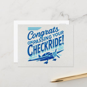 Carte Postale Félicitations de votre passage !