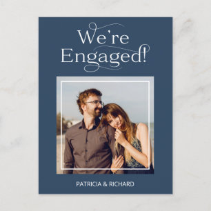 Carte Postale Félicitations Nous sommes fiancés Faire part de fi