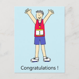 Carte Postale Félicitations pour Lui.