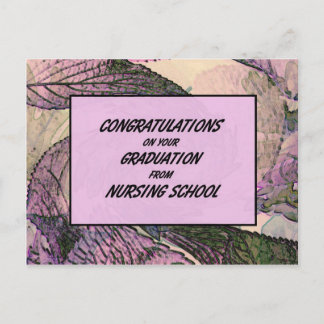 Carte Postale Félicitations Pour Votre Diplôme De Nursing Sc